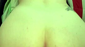 Blonde anal slut begs POV for big black cock doggystyle pounding