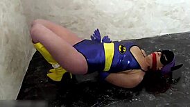 Batgirl Sarah Brooke Submits to Alura Jenson Domination Full Scene