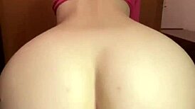 she was desperate for huge cock sits big ass on it pov