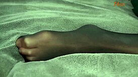 rita fox rides big white cock hard in black pantyhose nylons