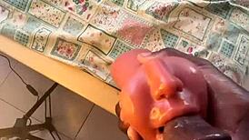 Pov solo young bodybuilder deepthroats monster black cock to quick dorm cumshot