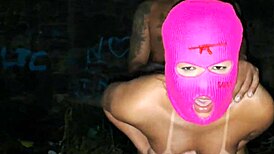 heart races eating my girlfriend's tight ass in abandoned lot