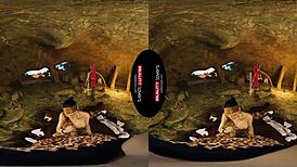 Realitylovers brunette gives pov blowjob handjob sex outdoor riding cowgirl in prehistoric cave