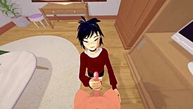 hey, pov sex with noodle from gorillaz looks so hot right?