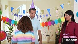 Jasmine Sherni Fixes Stepdad Stepdaughter Fuck with Isabella Jules Donnie Rock