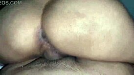 how does punjabi desi girl's shaved pussy handle first rough monster cock fuck?