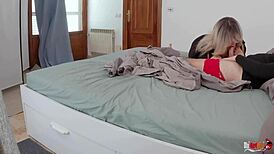 My Sexy Stepmom Gives Deep Blowjob and Wet Pussy Creampie for Birthday