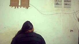 damn this chubby girl's shaking that fat ass like crazy