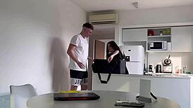 Girlfriend gives me sex doll then we both fuck her pov