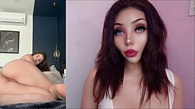 Karely Ruiz and Gigi tease with big tits in first steamy lesbian play