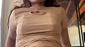 horny petite latina teen masturbates juicy pussy on boyfriend call