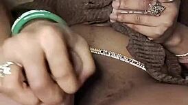 my first yummy solo toy play dildo ride feels so damn good young black beauty