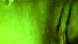 aline milf's hairy mature wife bathroom creampie gaping with cute ass