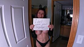 Neighbor you take my big cock deep for cash in bedroom