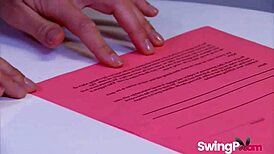 Ever wonder what swingers do in retro group play?