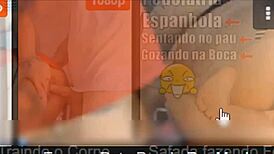 this sexy latina in white dress gives intense joi anal fingering ahegao instructions