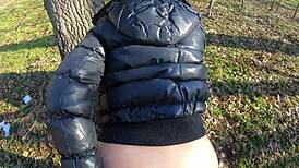 compilation of risky outdoor milf mommy sluts taking huge loads facials