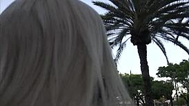 Her big tits and shaved pussy crave monster cock handjob blowjob anal riding doggystyle