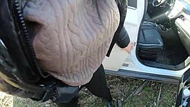 compilation of risky outdoor milf mommy sluts taking huge loads facials