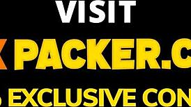 Petite latina's big tits bounce wildly from rough doggy by massive american cock