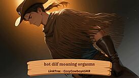 Hot DILF moans wildly through multiple orgasms