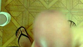 minha linda gozada explodes thick cumshot all over huge cock.