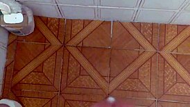 minha linda gozada explodes thick cumshot all over huge cock.