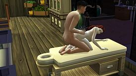 innocent massage turns into wild sims 4 pounding frenzy