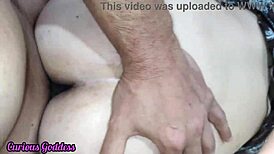 curious goddess teases milf curves doggystyle creampie finish