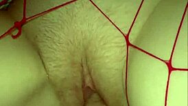 Soft petite redhead's shaved pussy devours monster dildo in close-up bedroom play pt 1