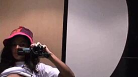 dude, hot carina's 18-year-old latina pussy fingering in the comfort room hits different... her natural tits bounce to orgasm