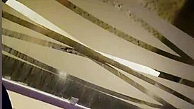 damn, fresh redhead victim washes tight mexican ass for my pounding!