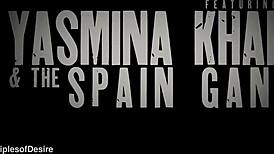 yasmina khan gets gangbanged hard by homies 😈💦 insane dp action