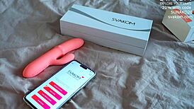 Skinny tattooed euro toys her pussy to orgasm close-up