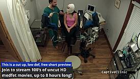 gabby lopez sold for science humiliated backstage latex gloves