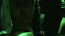 curvy teen lesbian slave bound and punished outdoors by mistress