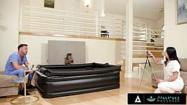 hey coworker want my wet pussy after nuru massage french subs