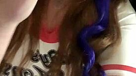 kandy kane bbw wife slurps fat cock deep 😛🍆