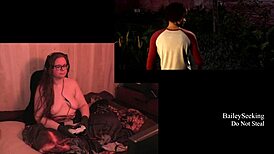 damn check out this naked bbw brunette with big tits and ass