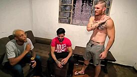 birthday girlfriend thrilled when i arrived with double penetration present filling her completely