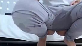 Young squirting queen fingers and toys to massive orgasm