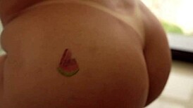 ela hires black stud for oiled massage then rides his huge cock anal wet