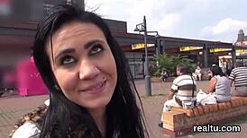 adorable czech teen seduced stripped fucked pov hardcore in shopping centre