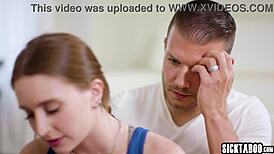 ever wonder how horny cory chase slurps stepson's huge cock before rough pounding?