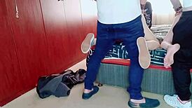 Bffs swap tight pussies and boyfriends after party for creampie orgy on homemade cam with hubbies watching 😈💦