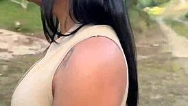 gostosa asiatica pov big tits big ass sucks monster bbc then takes cum in mouth hardcore