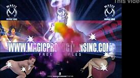 curvy girls dive into kinky lesbian roleplay game