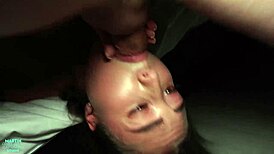 Shrinking shaved pussy grips tight for squirting nirvana