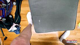 WOW! Cute Skinny Mercedez Deepthroats Monster Cock Swallows Every Drop!