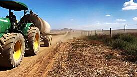 In Rosen Garden part 3 dominatrix Mistress April binds and fucks her submissive whore outdoors